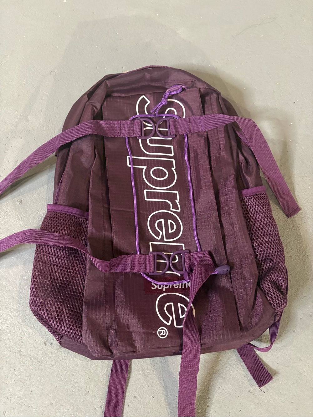 Purple Supreme Backpack - Picture 2 of 6